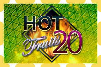 Демо слот Hot Fruits 20 бесплатно и без регистрације