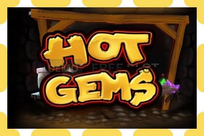 Slot de demostración Hot Gems gratuíto e sen rexistro