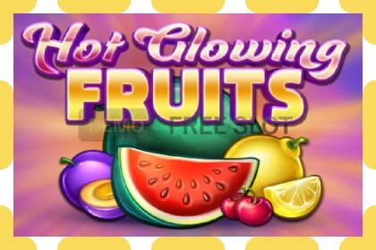 Demo slot Hot Glowing Fruits free and without registration