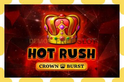 Demo yuvası Hot Rush Crown Burst pulsuz və qeydiyyat olmadan