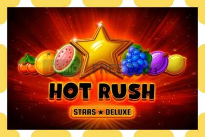 Demo-spor Hot Rush Stars Deluxe gratis og uten registrering