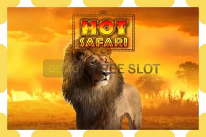 Demo slot Hot Safari free and without registration