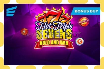 Demo slot Hot Triple Sevens Hold & Win free and without registration