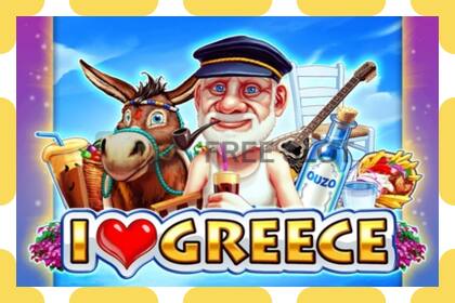 Demo slot I Love Greece free and without registration