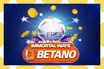 Demo slot Immortal Ways Betano free and without registration