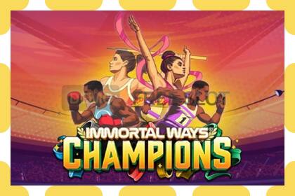 Demo slot Immortal Ways Champions free and without registration