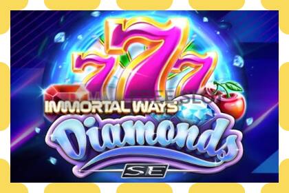 Slot demo Immortal Ways Diamonds SE gratis dan tanpa registrasi