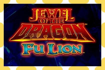 Demo slot Jewel of the Dragon Fu Lion free and without registration