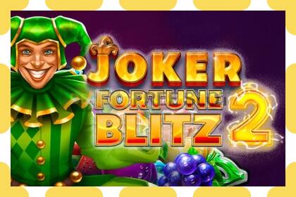 Demo slot Joker Fortune Blitz 2 free and without registration