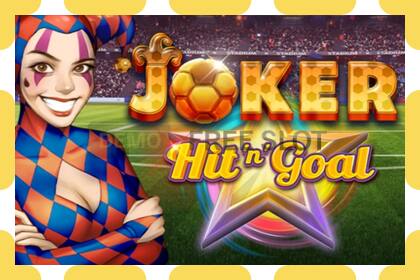 Demo slot Joker HitnGoal free and without registration