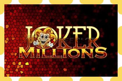 Demo slot Joker Millions free and without registration