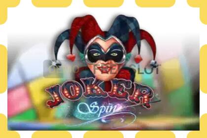 Demo slot Joker Spin zadarmo a bez registrácie