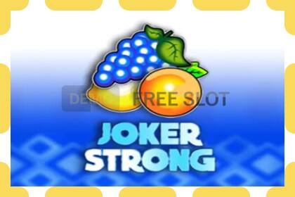 डेमो स्लॉट Joker Strong विनामूल्य आणि नोंदणीशिवाय