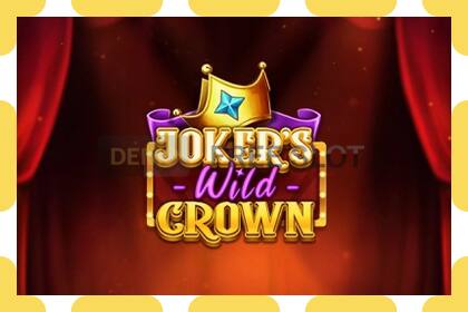 Demo slot Jokers Wild Crown free and without registration