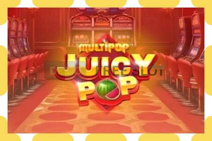 Демо слот JuicyPop бесплатно и без регистрације