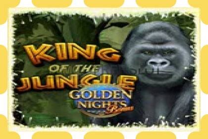 Demo slot King of the Jungle Golden Nights free and without registration