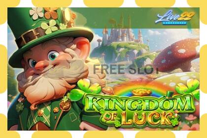 Demo slot Kingdom of Luck free and without registration