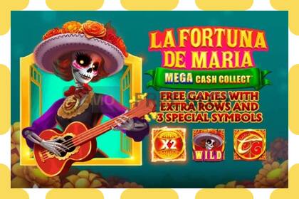 Demo slot La Fortuna de Maria: Mega Cash Collect free and without registration