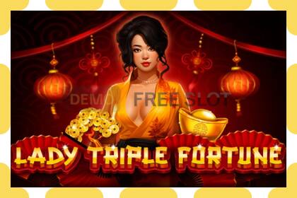 Demo lizdas Lady Triple Fortune nemokamai ir be registracijos