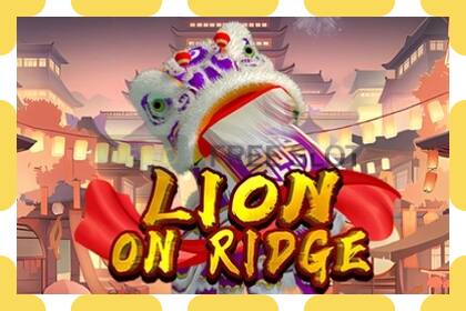 Demo slot Lion on Ridge free and without registration