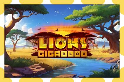 Demo slot Lions Gigablox free and without registration