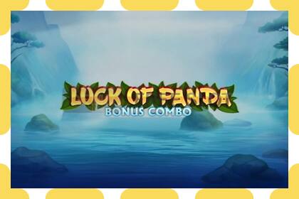 დემო სლოტი Luck of Panda Bonus Combo უფასო და რეგისტრაციის გარეშე