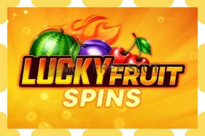 Demo slot Lucky Fruit Spins Bonus Buy free and without registration