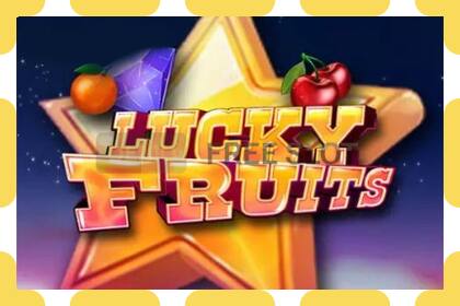 Demo-spor Lucky Fruits gratis og uten registrering