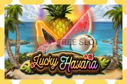 Demo slot Lucky Havana free and without registration