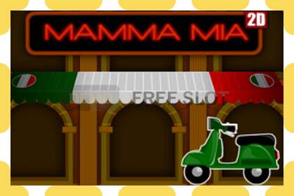 Demo slot Mamma Mia 2D free and without registration