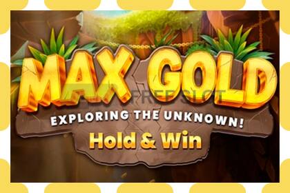 Demo slot Max Gold free and without registration