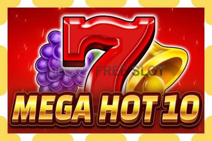 Demo slot Mega Hot 10 zdarma a bez registrace