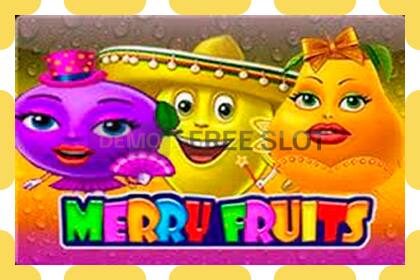 Demo slot Merry Fruits free and without registration