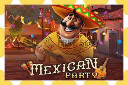 Demo slot Mexican Party free and without registration