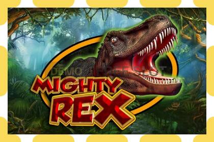 Demo slot Mighty Rex free and without registration