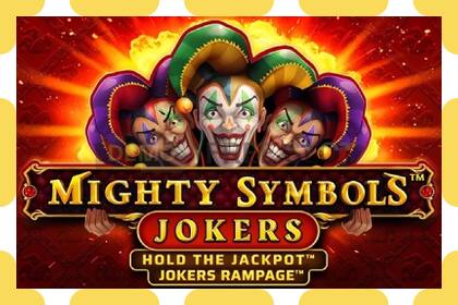 Demo slot Mighty Symbols: Jokers free and without registration