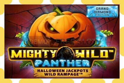 Demo slot Mighty Wild: Panther Grand Diamond Edition Halloween Jackpots free and without registration