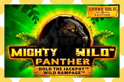 Demo lizdas Mighty Wild: Panther Grand Gold Edition nemokamai ir be registracijos