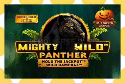 Demo slot Mighty Wild: Panther Grand Gold Edition Halloween Jackpots free and without registration