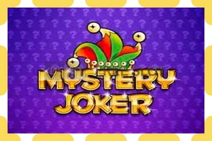 Demo slot Mystery Joker free and without registration