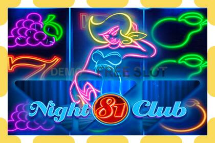 Demo slot Night Club 81 free and without registration