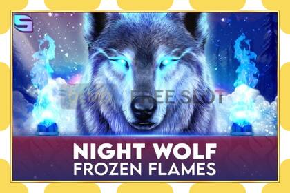 Demo lizdas Night Wolf - Frozen Flames nemokamai ir be registracijos