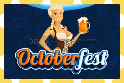 Demo slot Octoberfest free and without registration