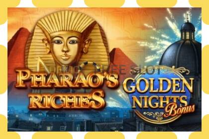 Demo uyasi Pharaos Riches Golden Nights bepul va royxatdan holda