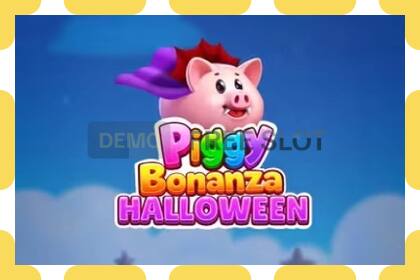 Demo slot Piggy Bonanza Halloween free and without registration