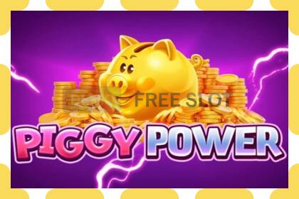 Demo slot Piggy Power free and without registration