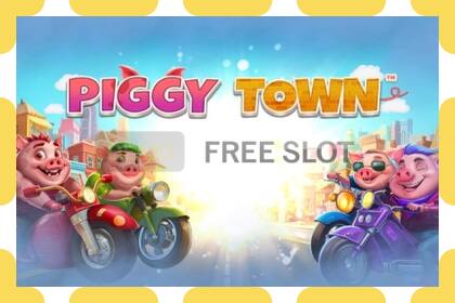 Demo slot Piggy Town free and without registration