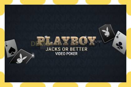 រន្ធដោតសាកល្បង Playboy Jacks or Better ឥតគិតថ្លៃនិងដោយគ្មានការចុះឈ្មោះ