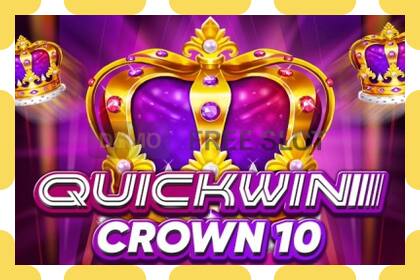 Demo slot Quick Win Crown 10 free and without registration