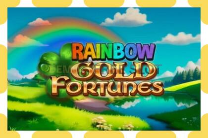 Slot de demonstração Rainbow Gold Fortunes grátis e sem registro